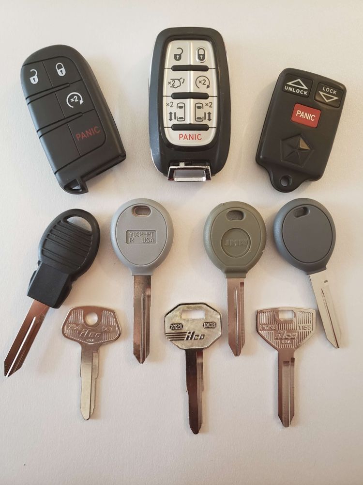 Chrysler / Jeep / Dodge Key Replacement Options All American Lock and